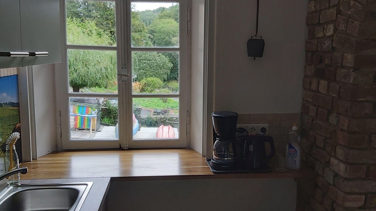 Wasserkraftwerk 3 Küche, Fenster Wasserkraftwerk 3 Küche, Fenster